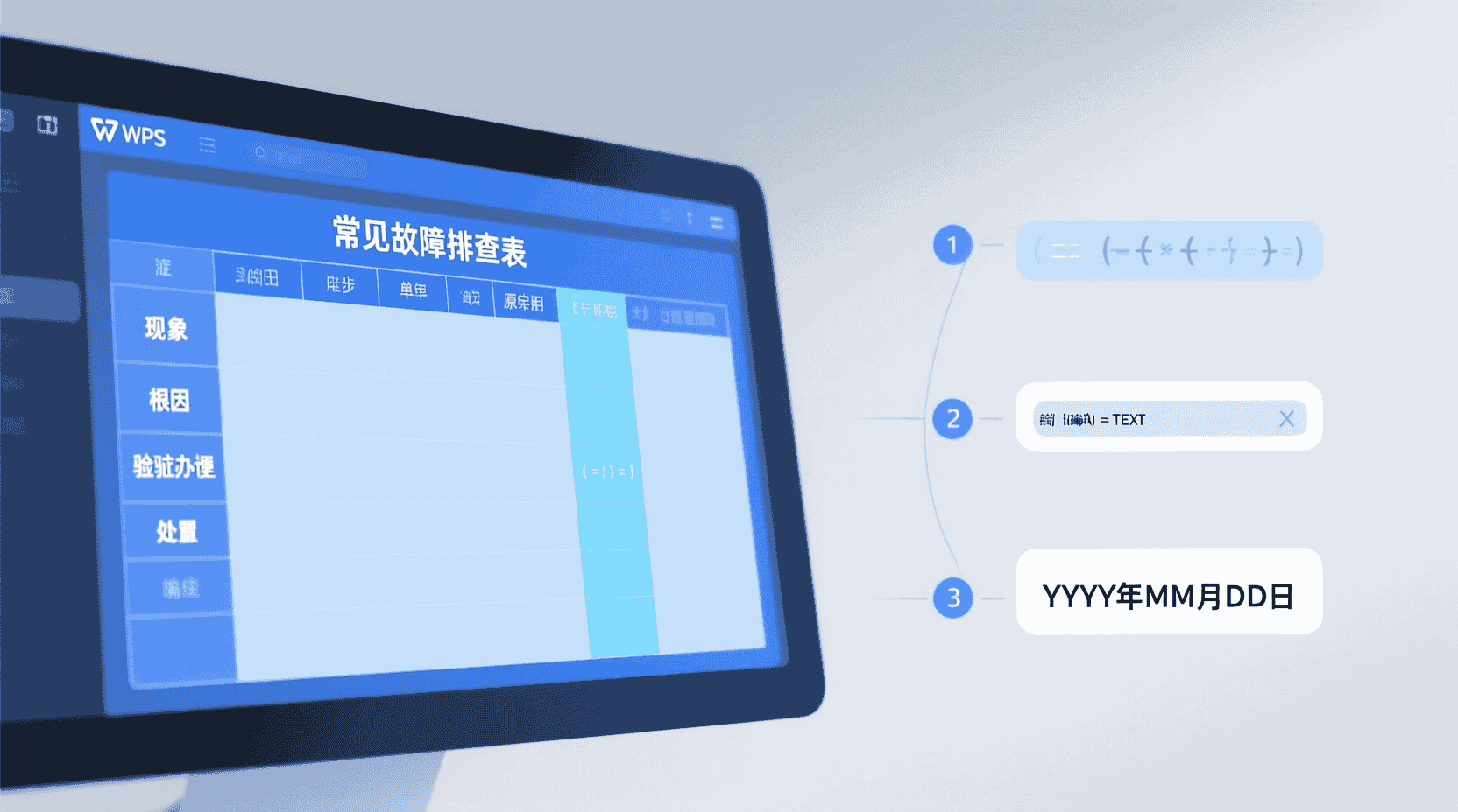 常见故障排查表